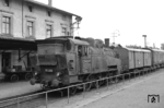 75 530 mit einem Personenzug nach Zittau in Eibau/Sachsen. (26.06.1966) <i>Foto: Will A. Reed</i>