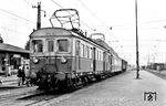 ÖBB 4041.08 (ex BBÖ ET 10.008) im Bahnhof Jenbach/Tirol.  (19.06.1957) <i>Foto: Kurt Eckert</i>