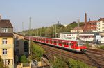 420 424 und 420 440 fahren nach der letzten Verstärkungsleistung auf der S 68 (Langenfeld/Rhld - Wuppertal-Vohwinkel) zur Abstellung nach Wuppertal-Langerfeld. (22.08.2018) <i>Foto: Wolfgang Bügel</i>